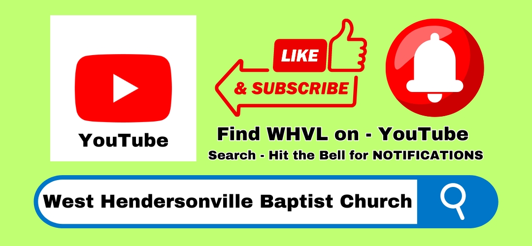 whvl - west hendersonville baptist church youtube channel live feed